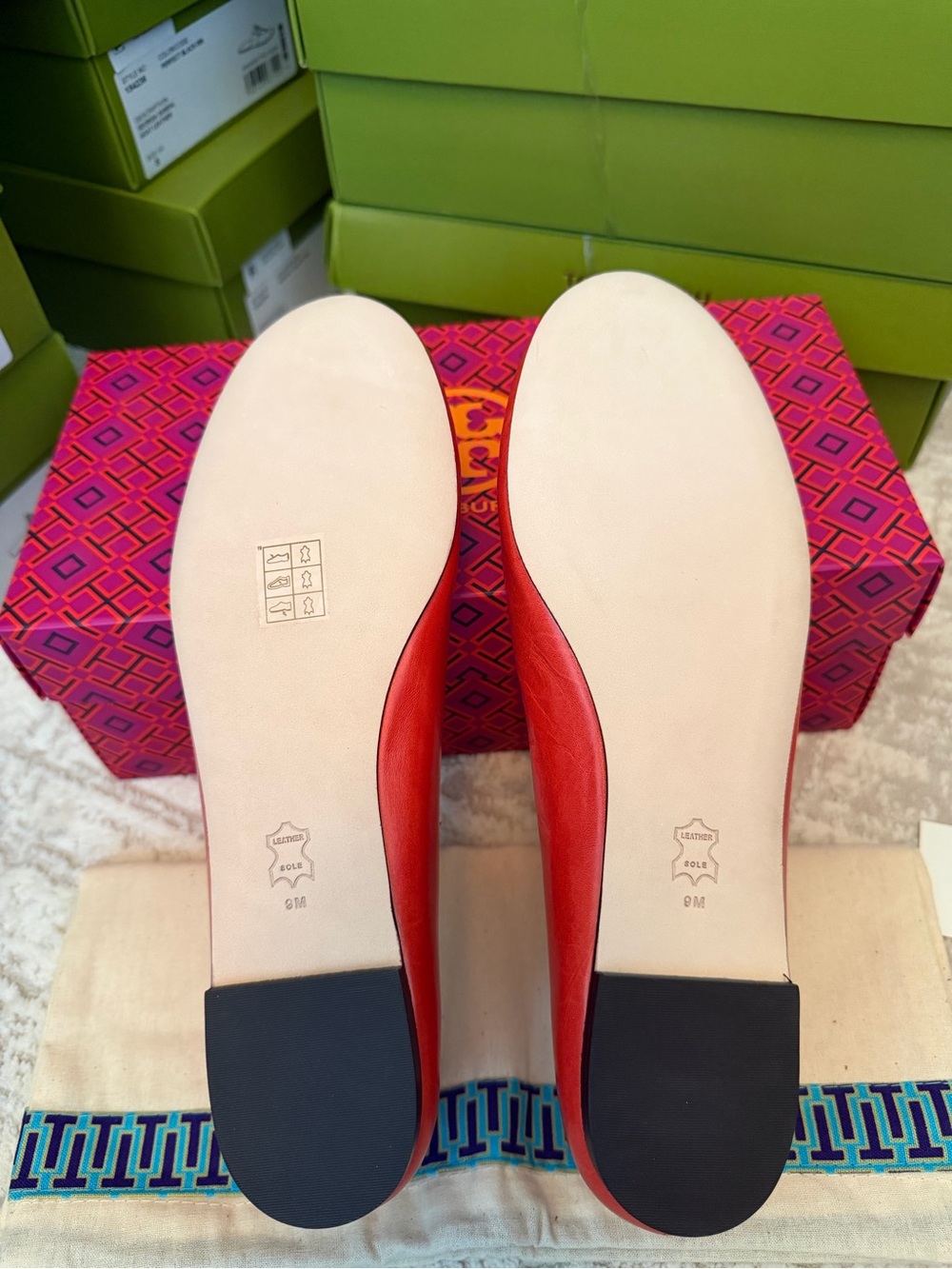 Tory Burch Charm Ballet Flats - Picture 14 of 14